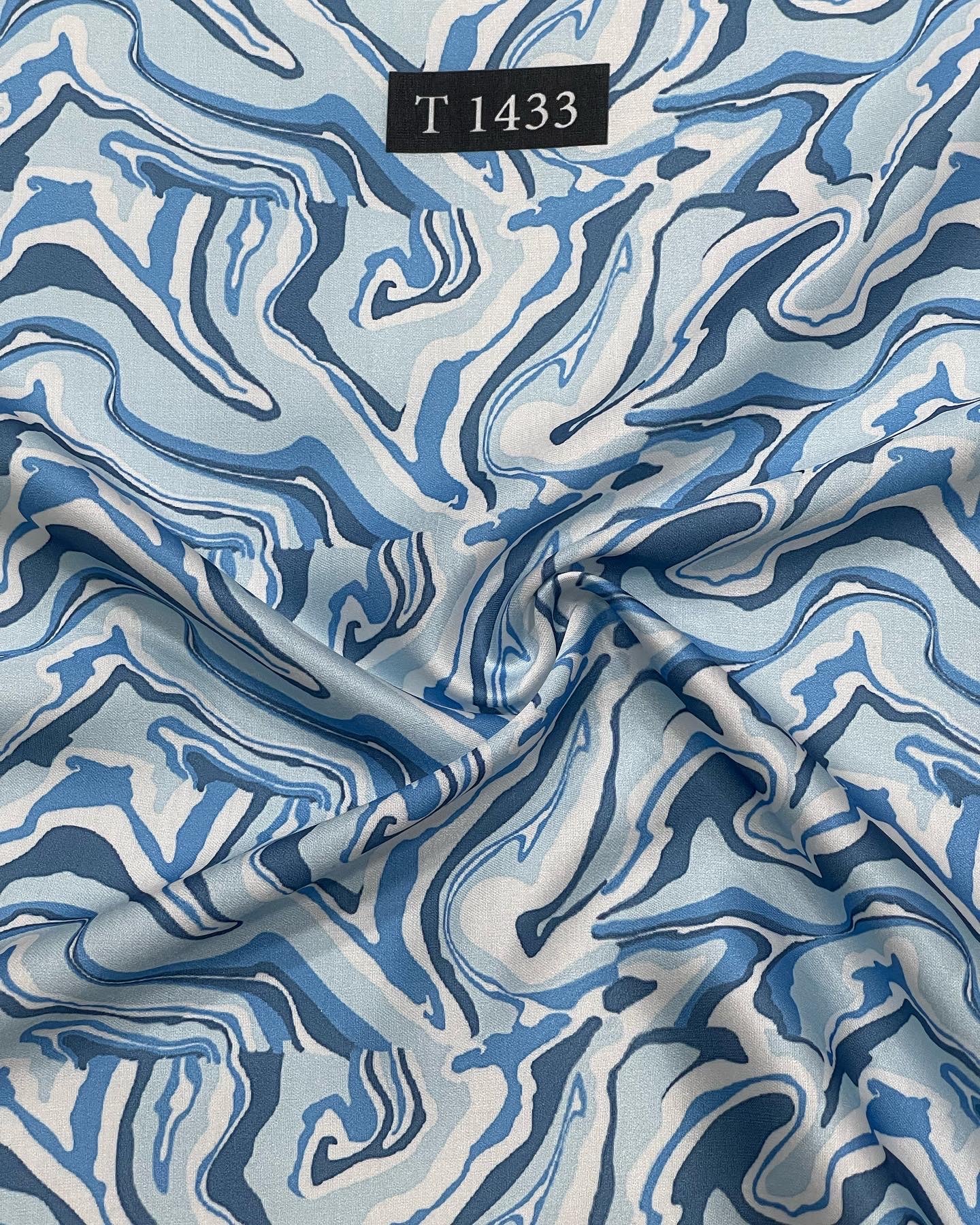 Modal Satin Marble Print Collection