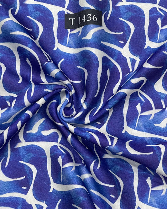Modal Satin Marble Print Collection