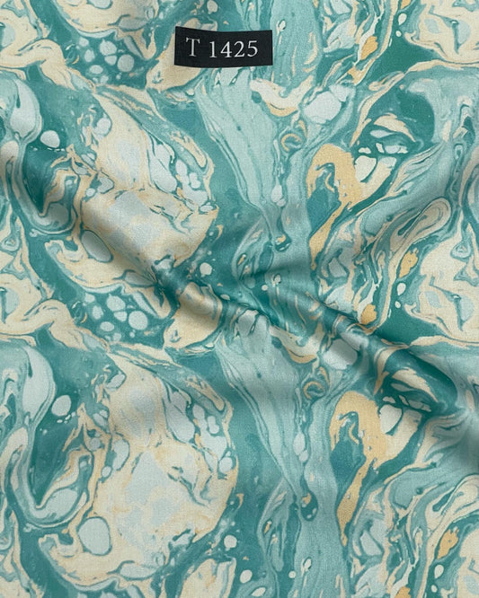 Modal Satin Marble Print Collection