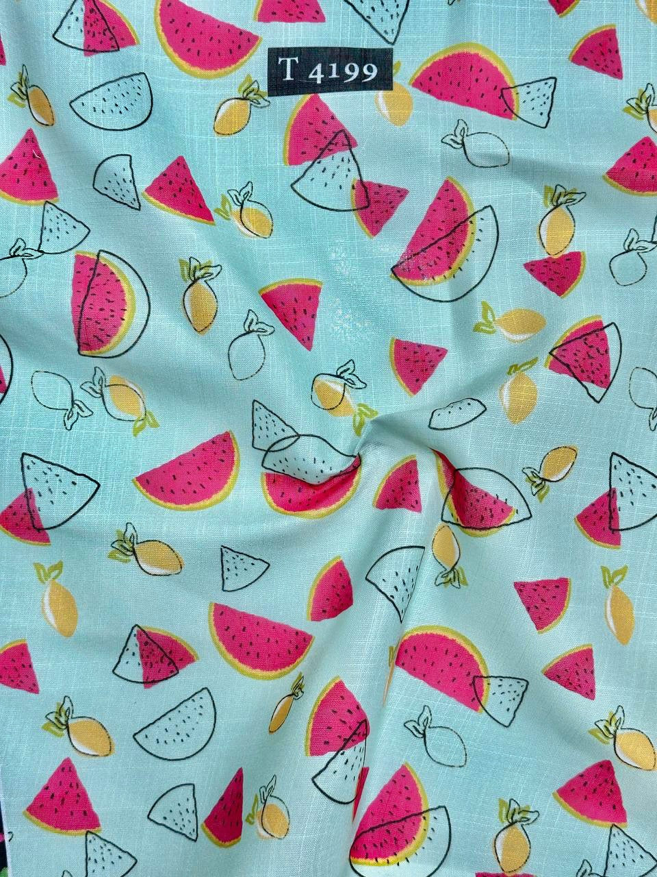 Kids Prints On Cotton Linen