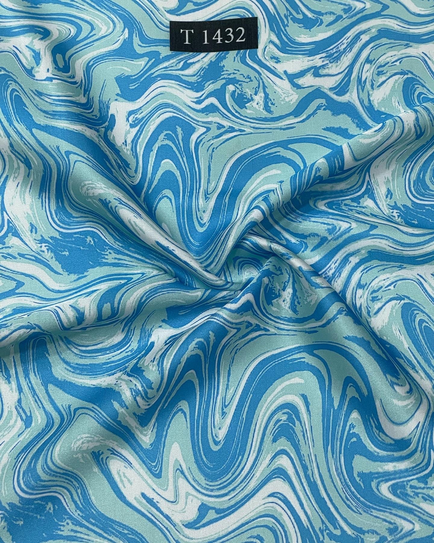 Modal Satin Marble Print Collection