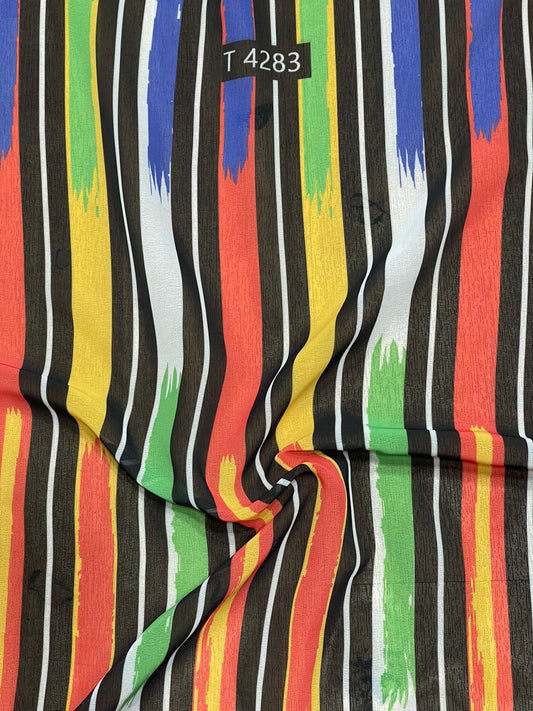 GEORGETTE GEOMETRIC PRINTS