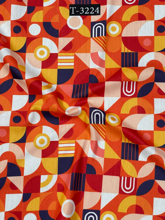 MUSLIN ABSTRACTS PRINT