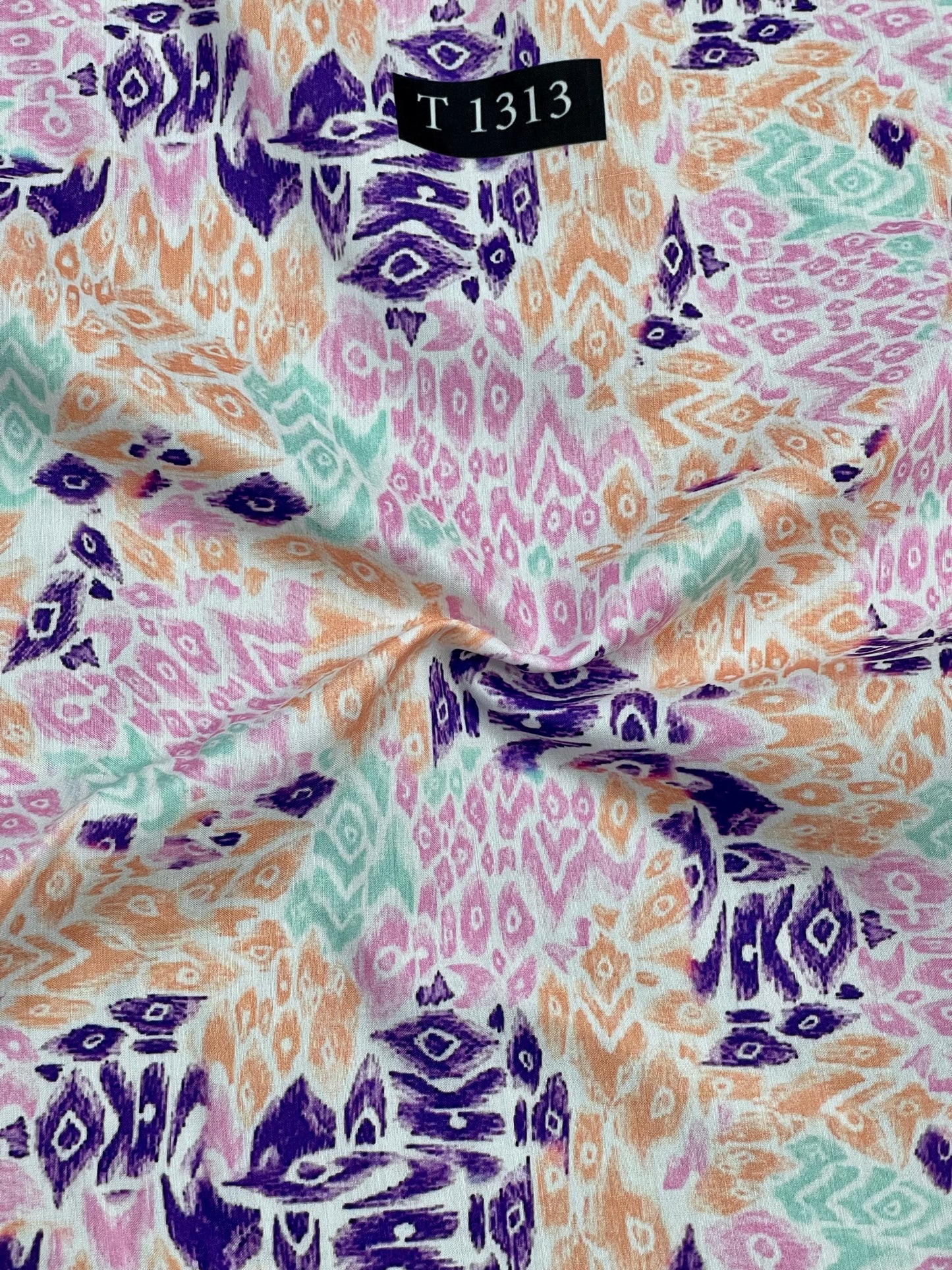 MUSLIN MIXED ABSTRACT PRINT