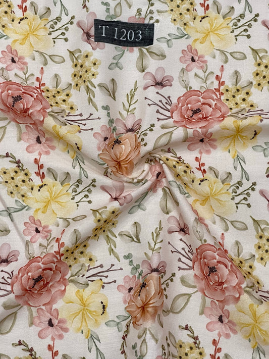 Cotton Floral Print