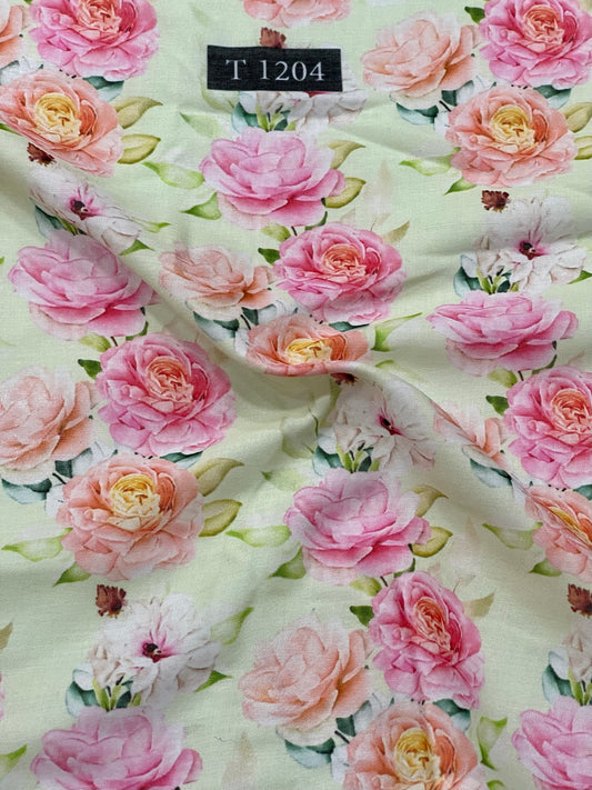 Cotton Floral Print