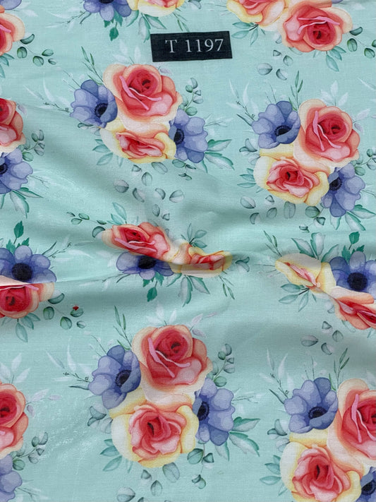 Cotton Floral Print