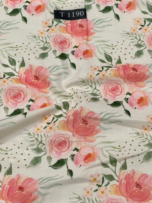 Cotton Floral Print