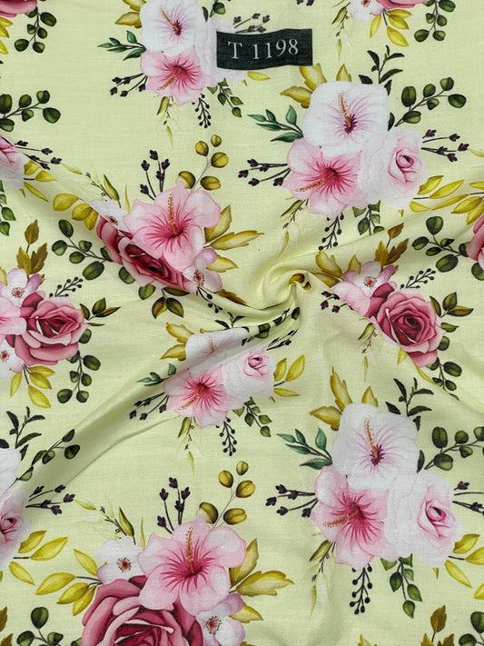 Cotton Floral Print
