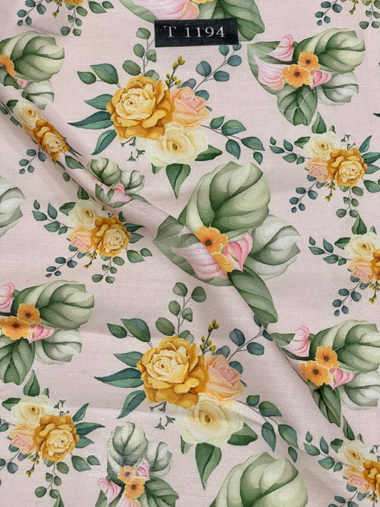 Cotton Floral Print
