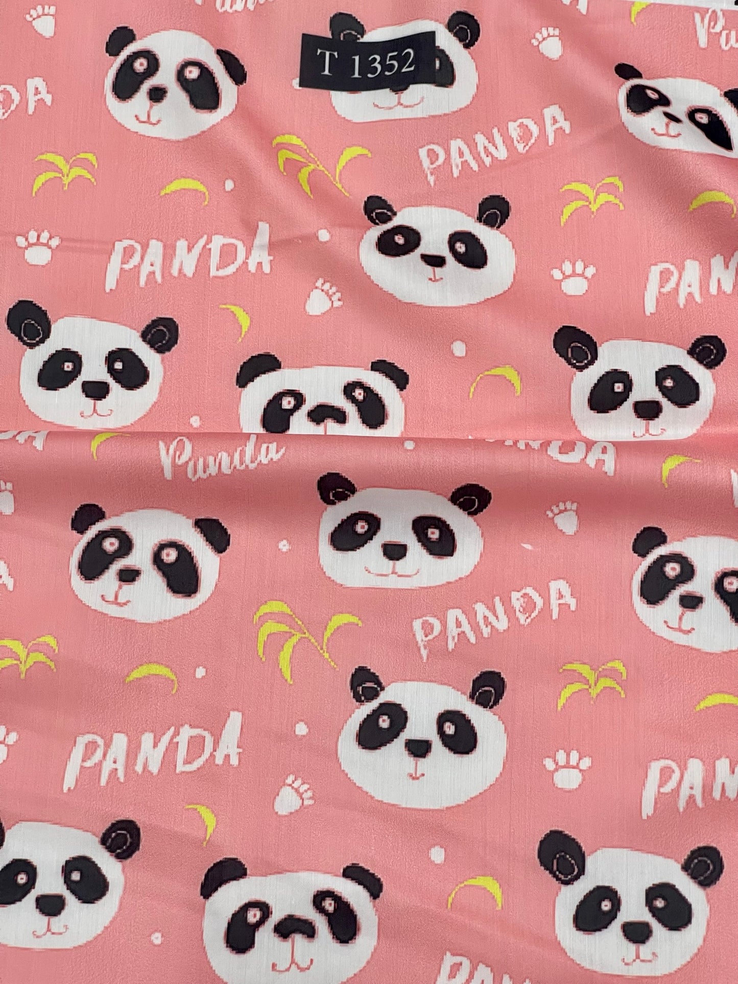 Kids Cartoon Print on Muslin