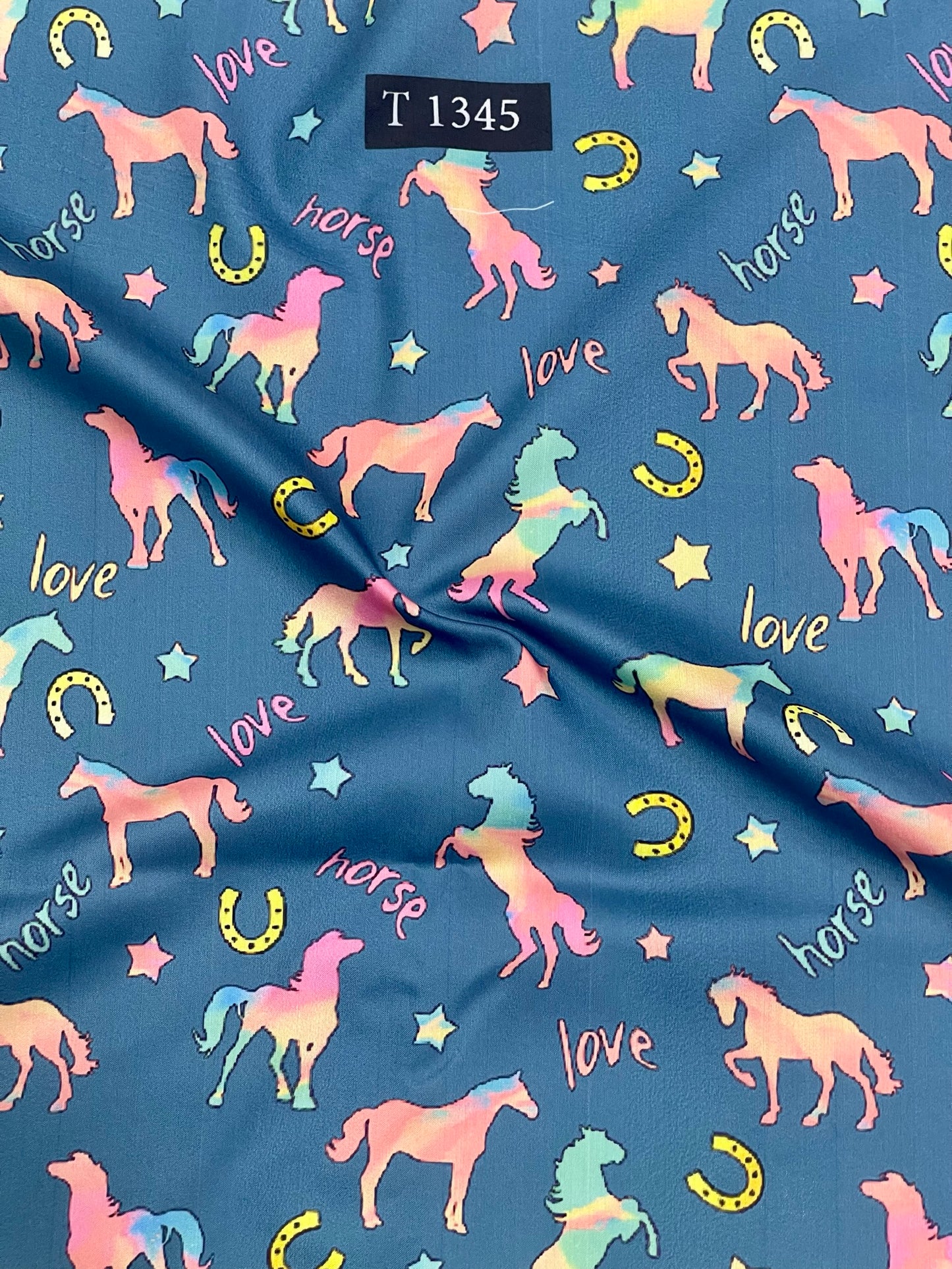 Kids Cartoon Print on Muslin
