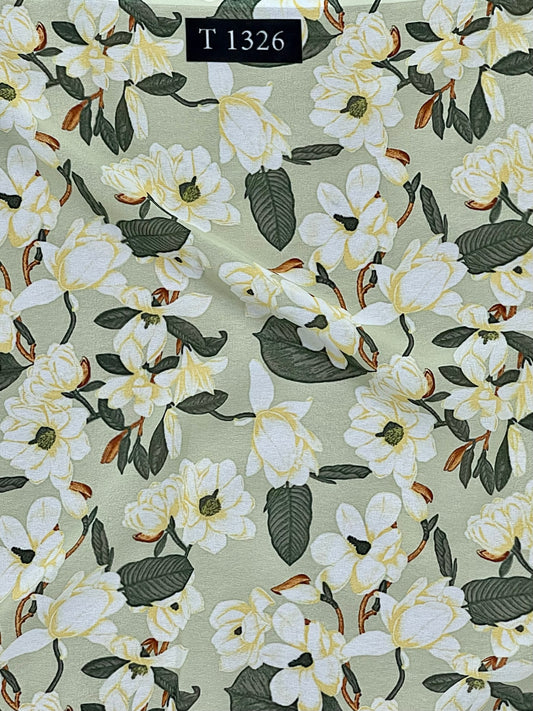 Georgette Floral Print