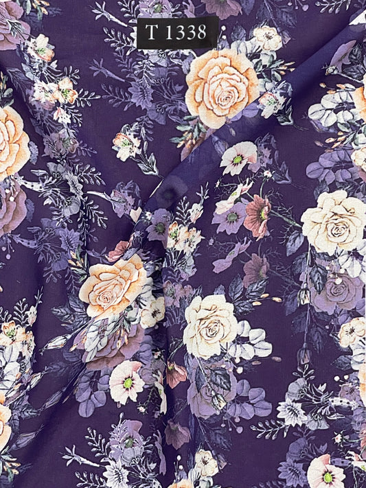Georgette Floral Print