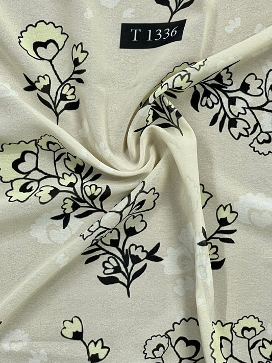 Georgette Floral Print