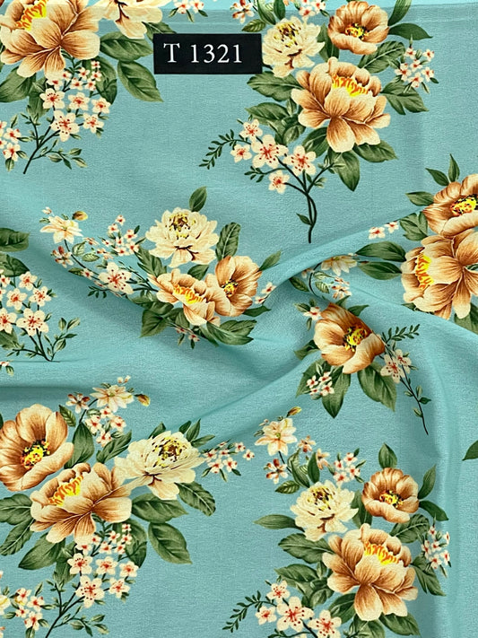 Georgette Floral Print
