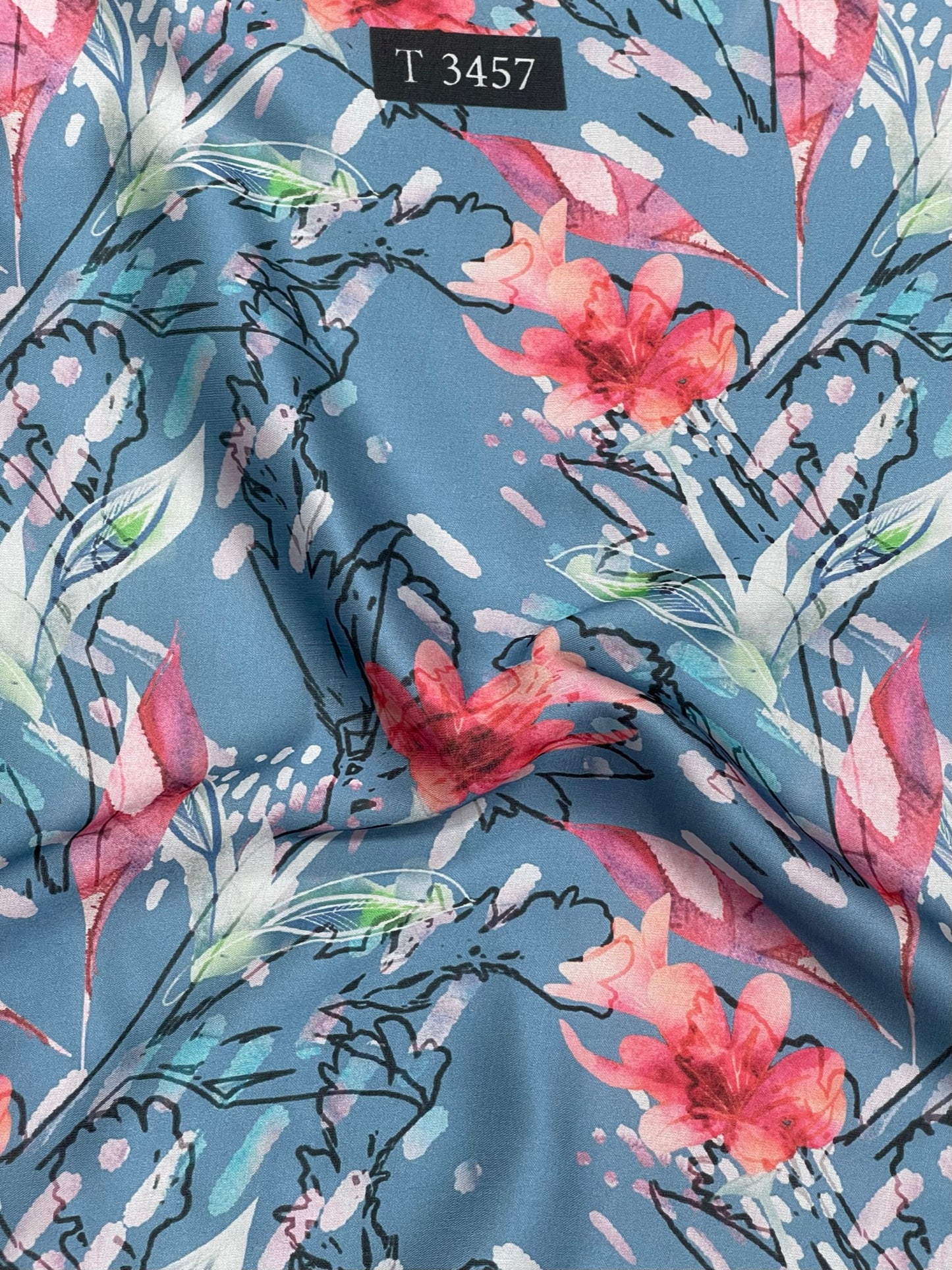 MODAL SATIN MIX PRINT