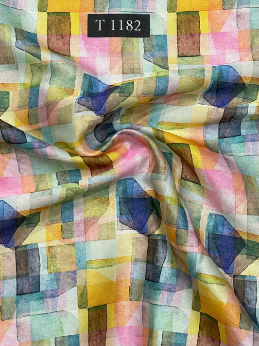Modal Satin Abstracts Prints