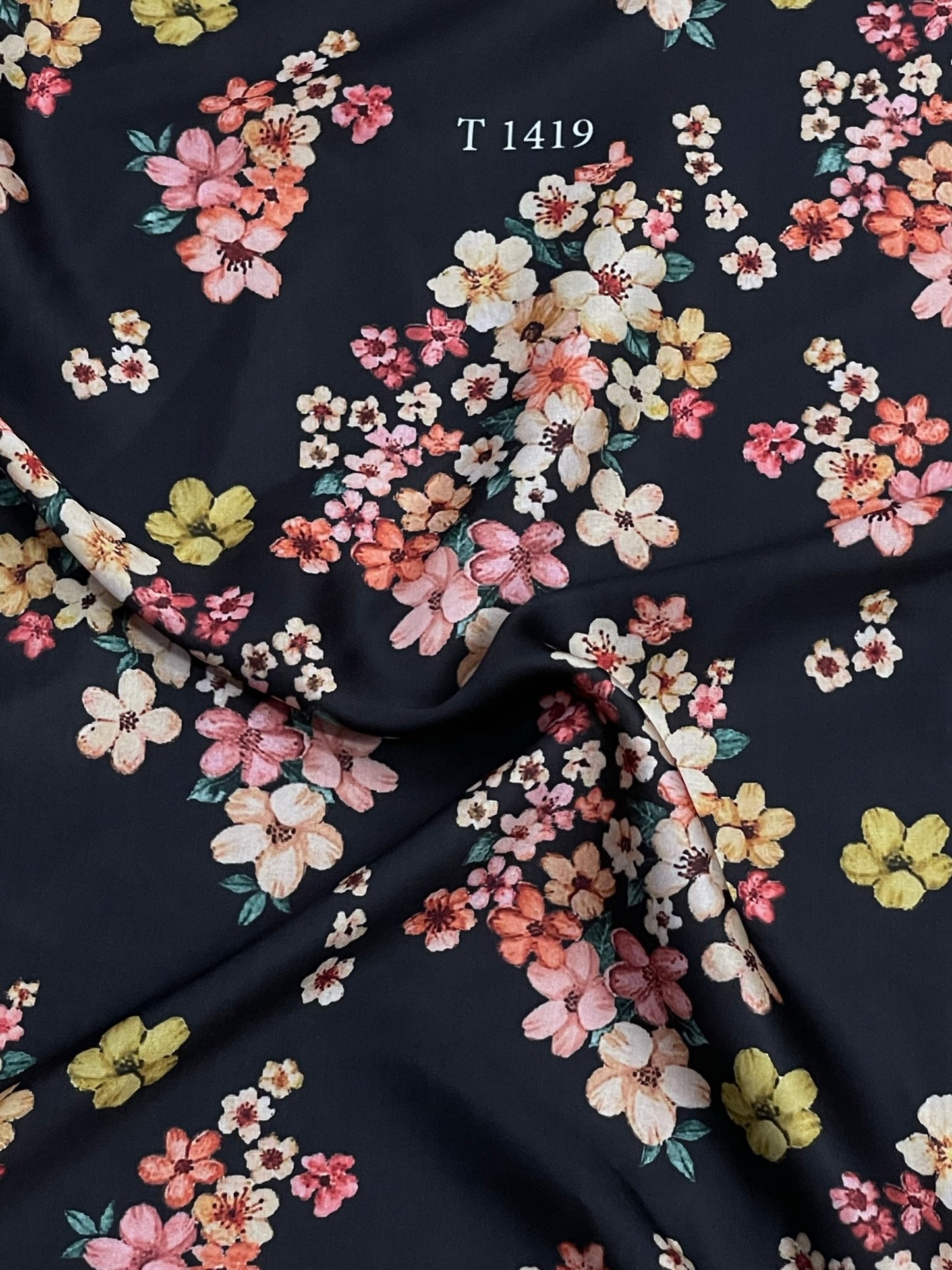 Modal Satin Sabyasachi Floral Print