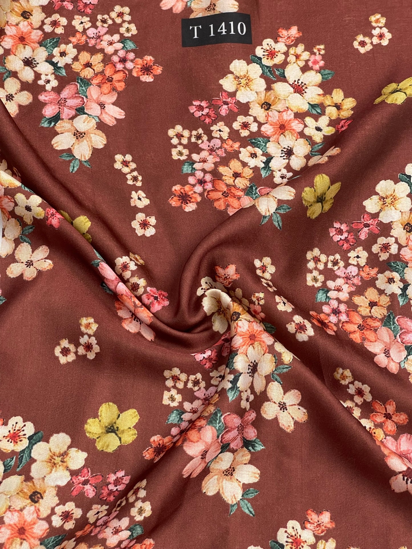 Modal Satin Sabyasachi Floral Print