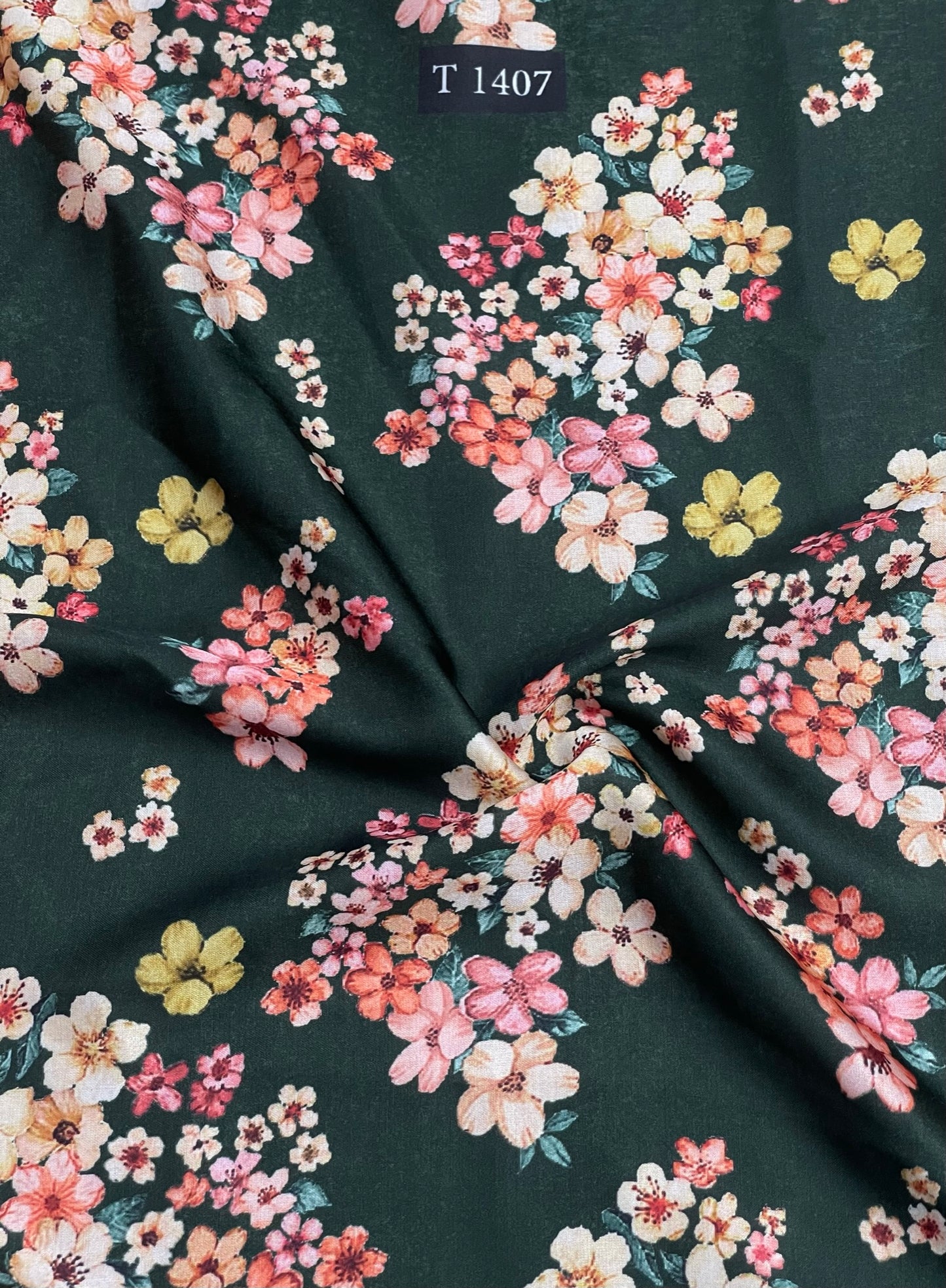 Modal Satin Sabyasachi Floral Print