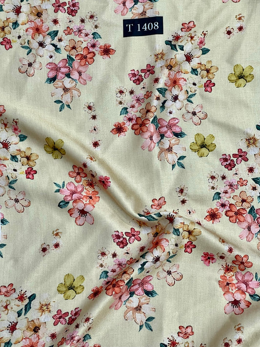 Modal Satin Sabyasachi Floral Print