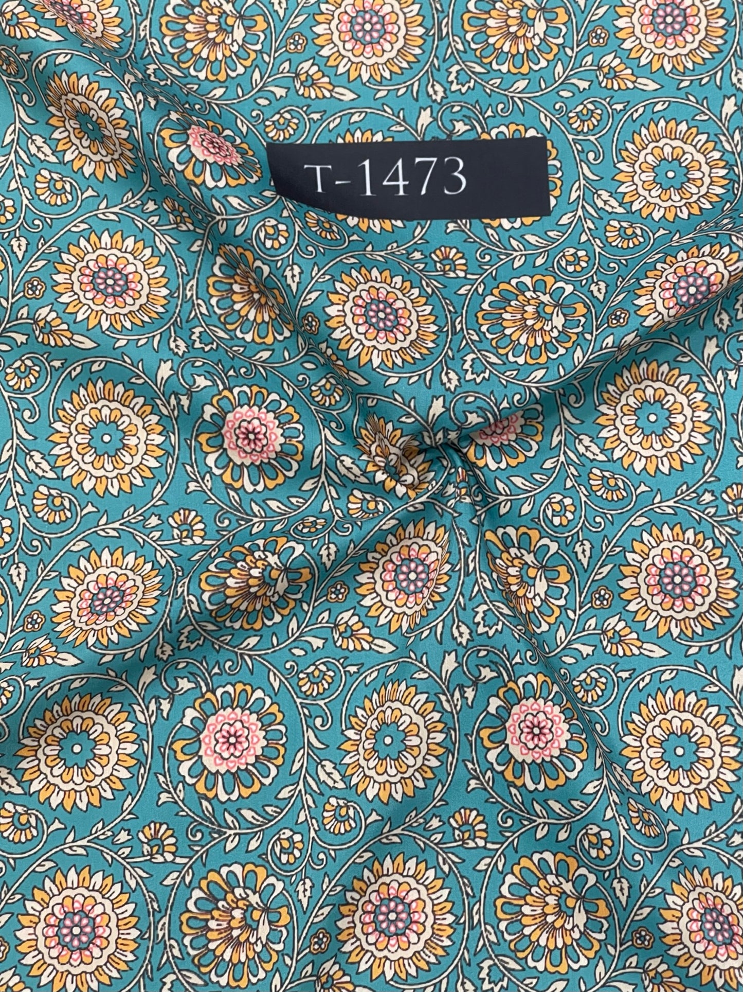 Beautiful Traditional Print On Muslin
