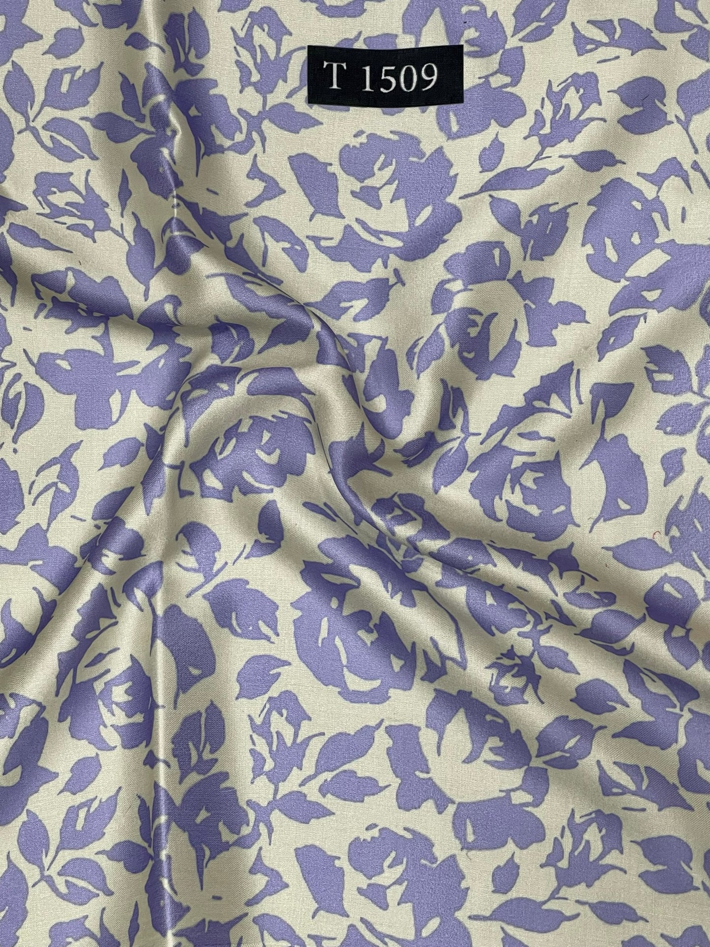 Modal Satin Floral Abstracts Prints