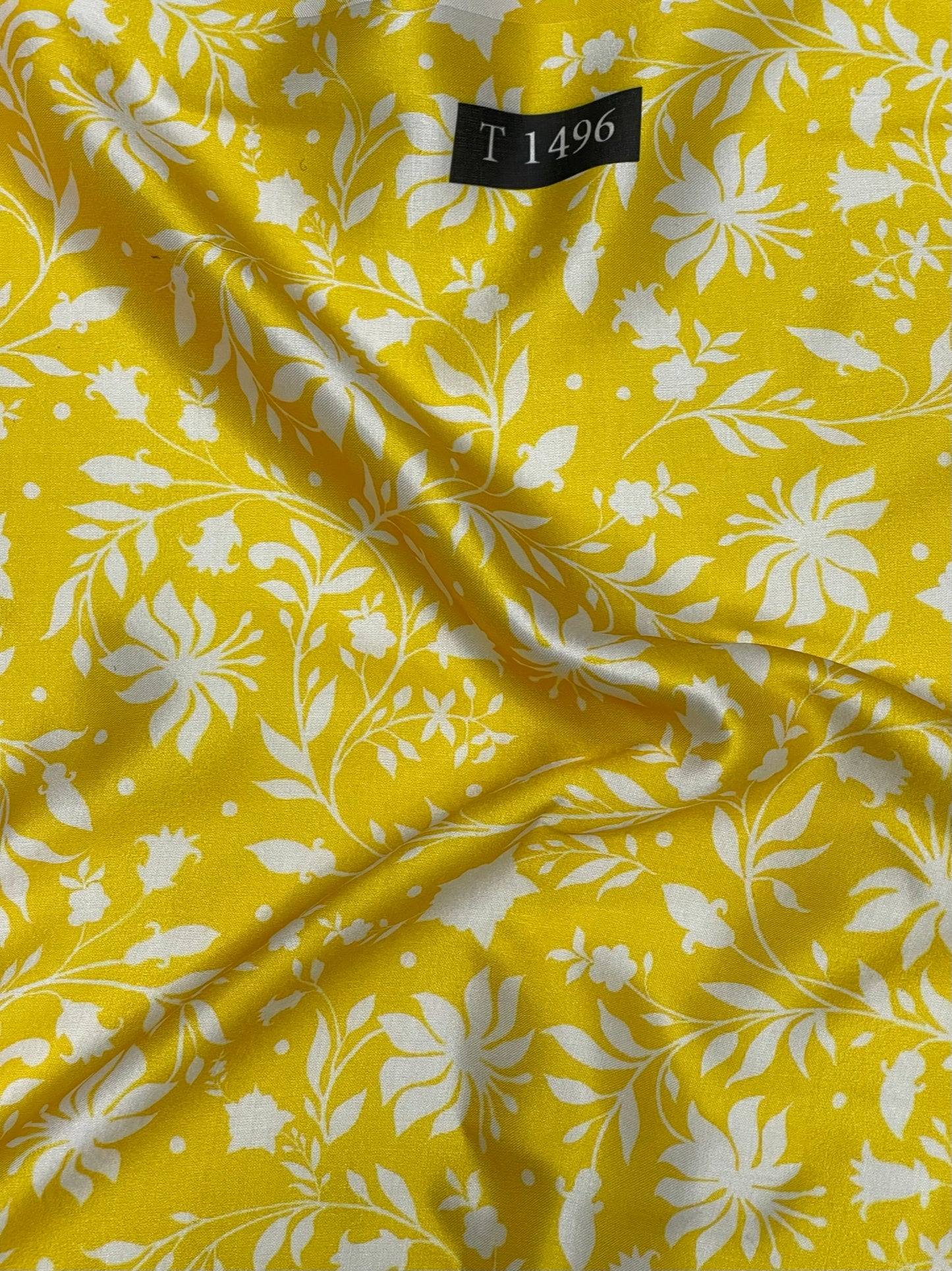 Modal Satin Floral Abstracts Prints