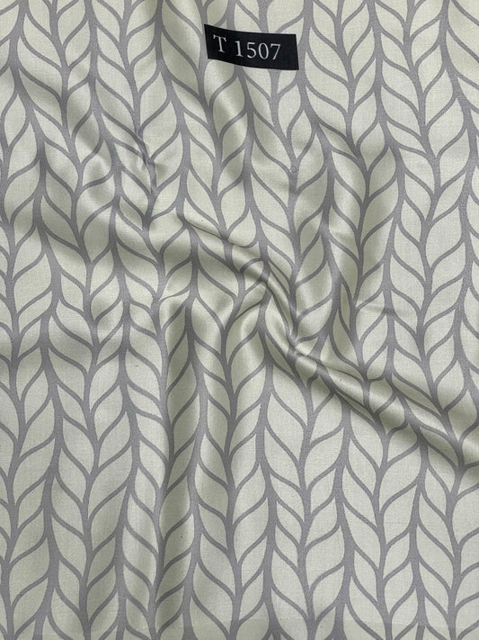 Modal Satin Floral Abstracts Prints