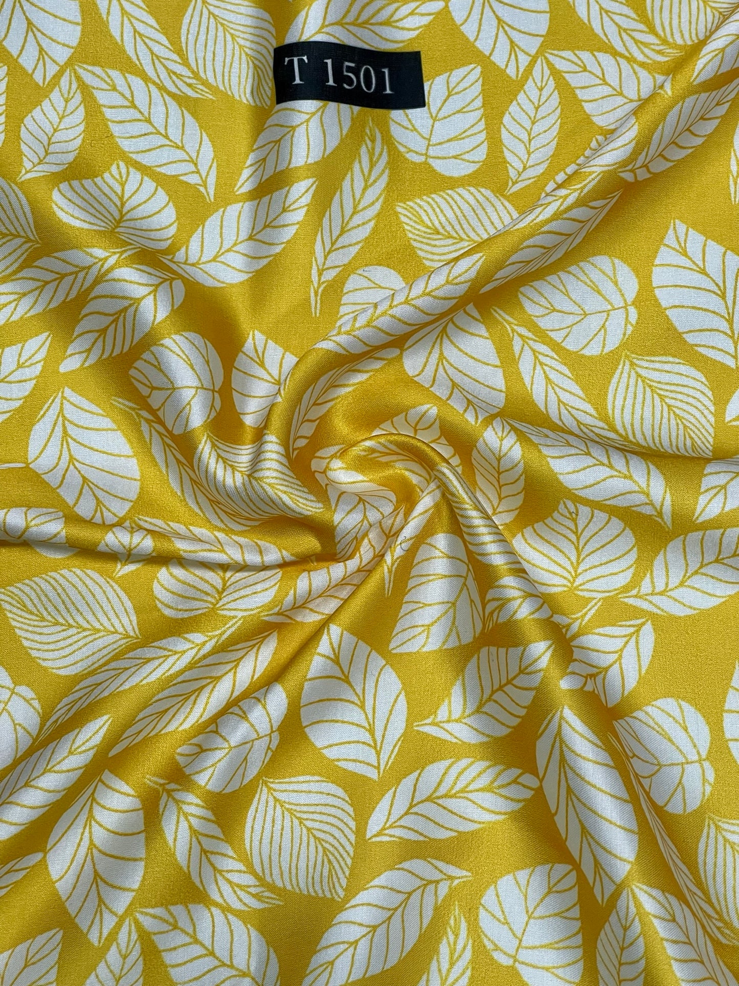 Modal Satin Floral Abstracts Prints