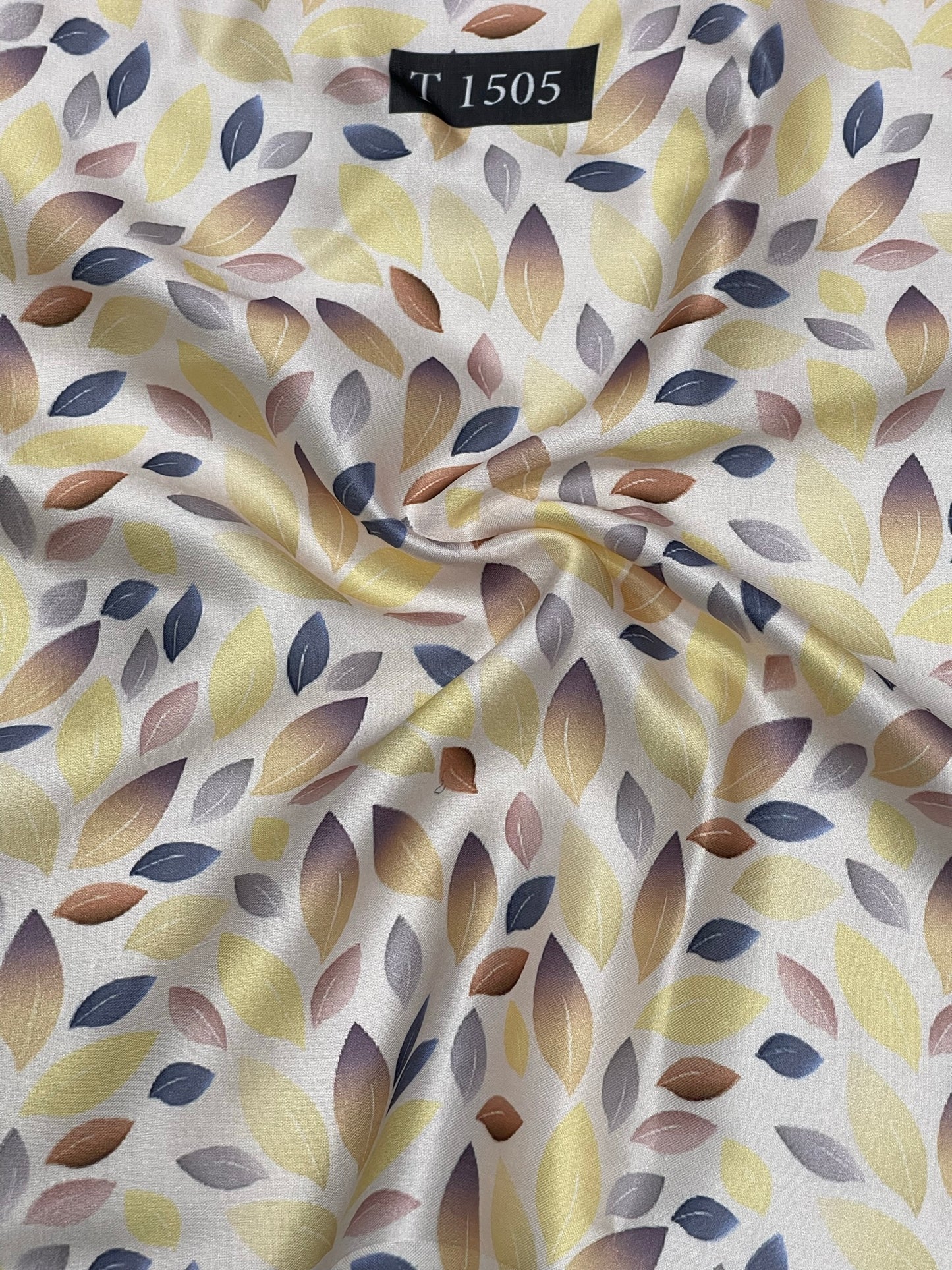 Modal Satin Floral Abstracts Prints