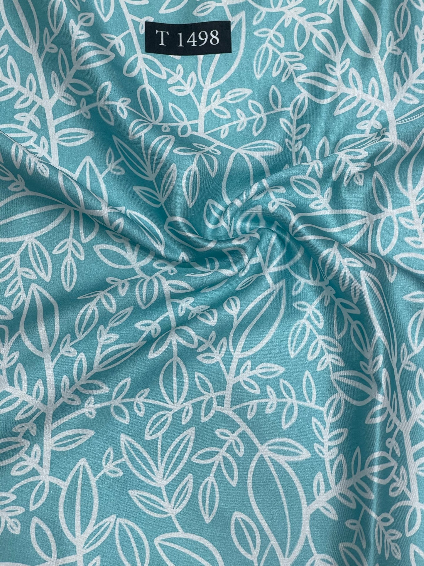 Modal Satin Floral Abstracts Prints