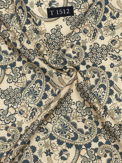 Wholesale Muslin Paisley Print | The Wardrobe Fabrics
