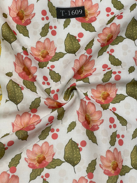 Cotton Floral Print