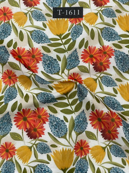 Cotton Floral Print