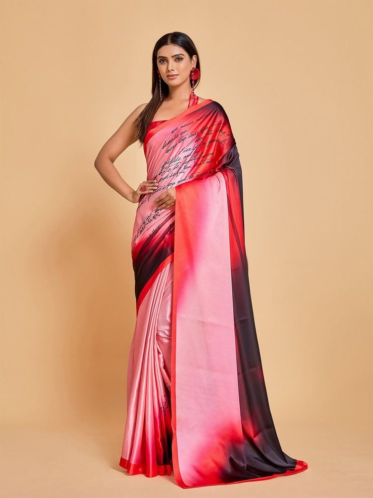 Satin Georgette Saree