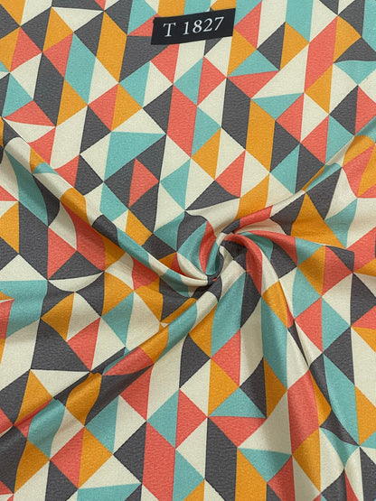 Wholesale Crepe Abstracts Print | The Wardrobe Fabrics
