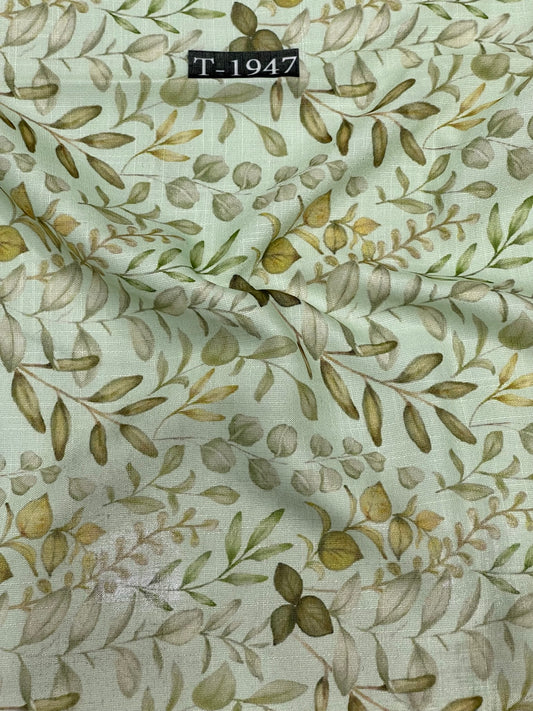 Linen FLORAL PRINT