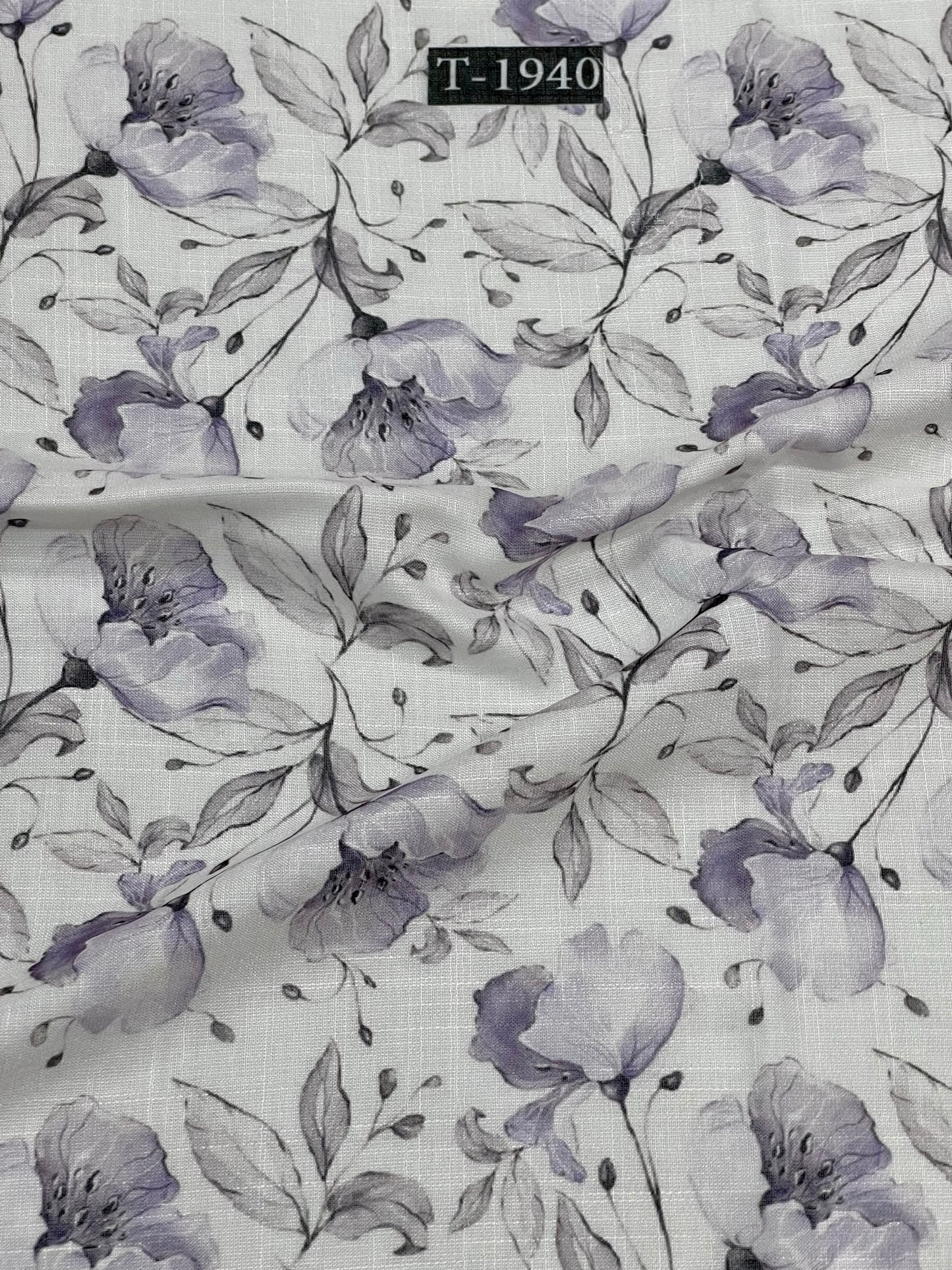 Linen FLORAL PRINT