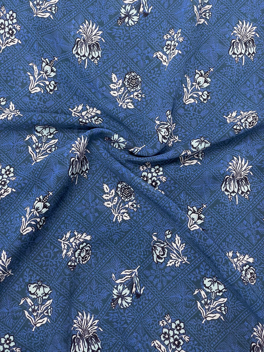 Georgette traditonal Print