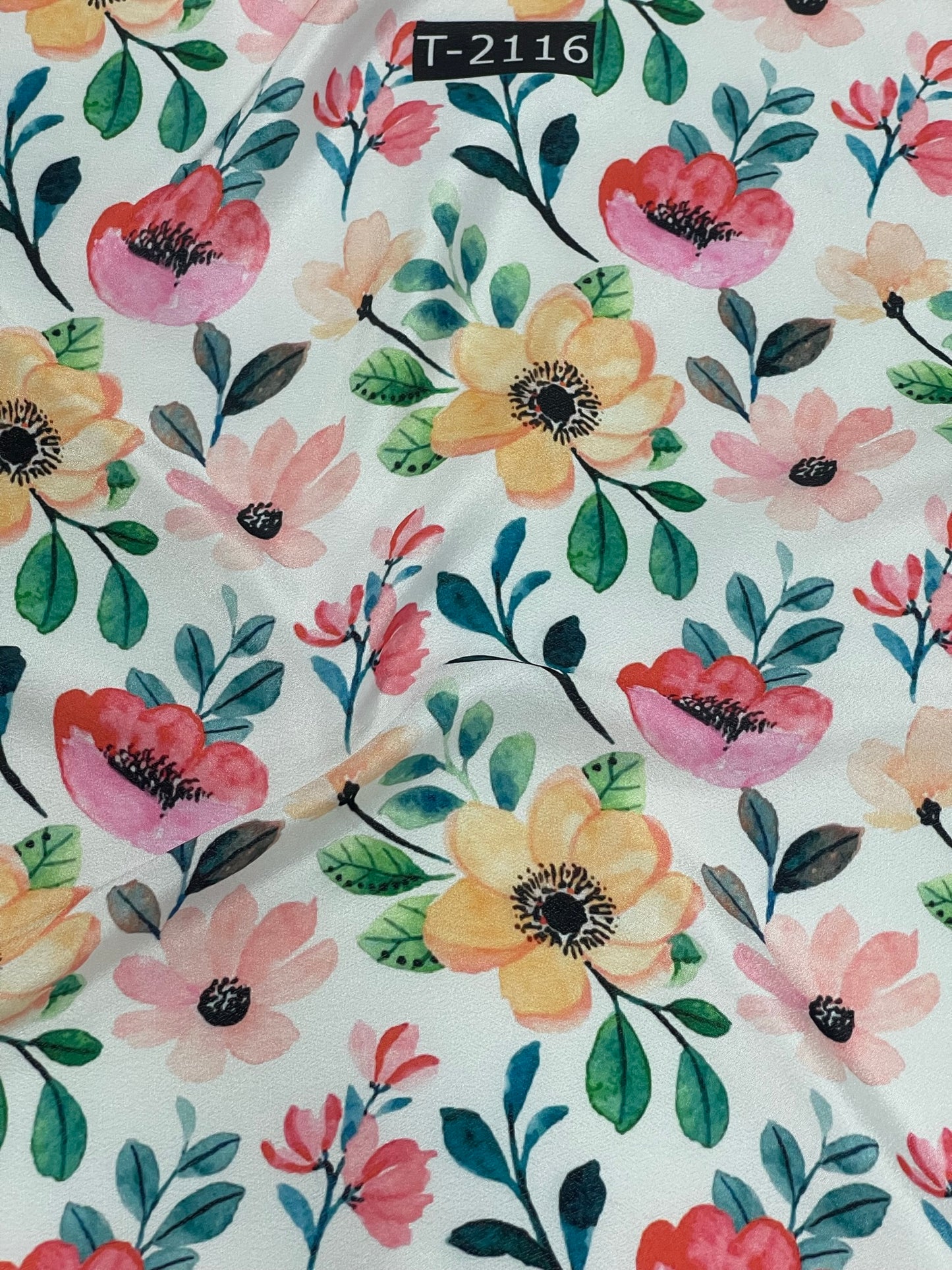 CREPE FLORAL PRINT