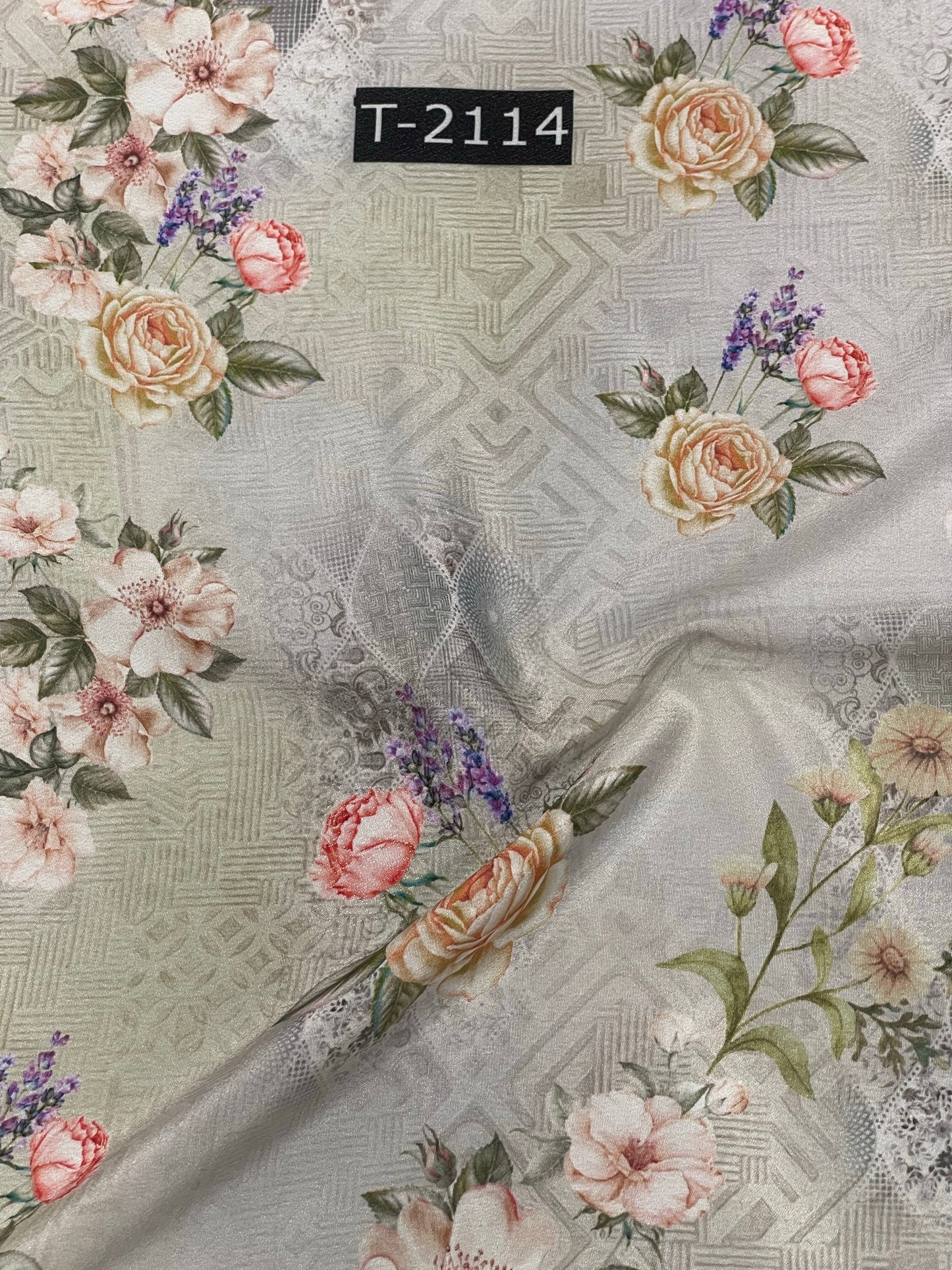 CREPE FLORAL PRINT