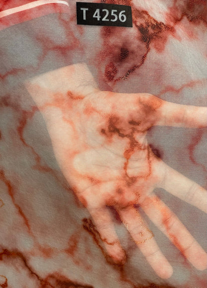 Wholesale ORGANZA MARBLE PRINTS | The Wardrobe Fabrics