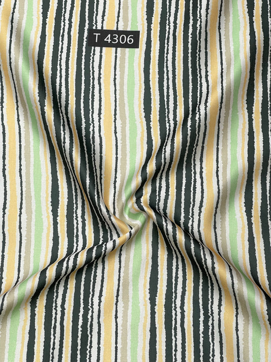 Modal Satin stripes Prints