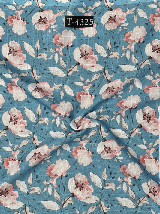 Summer prints on Cotton Linen