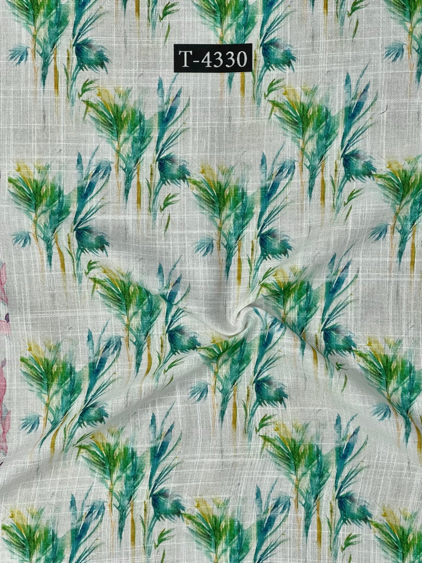 Summer prints on Cotton Linen