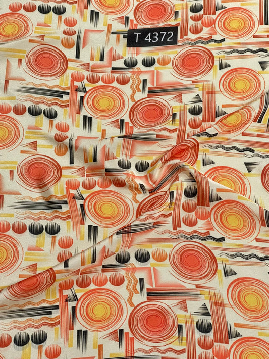 Crepe Abstract Print Collection