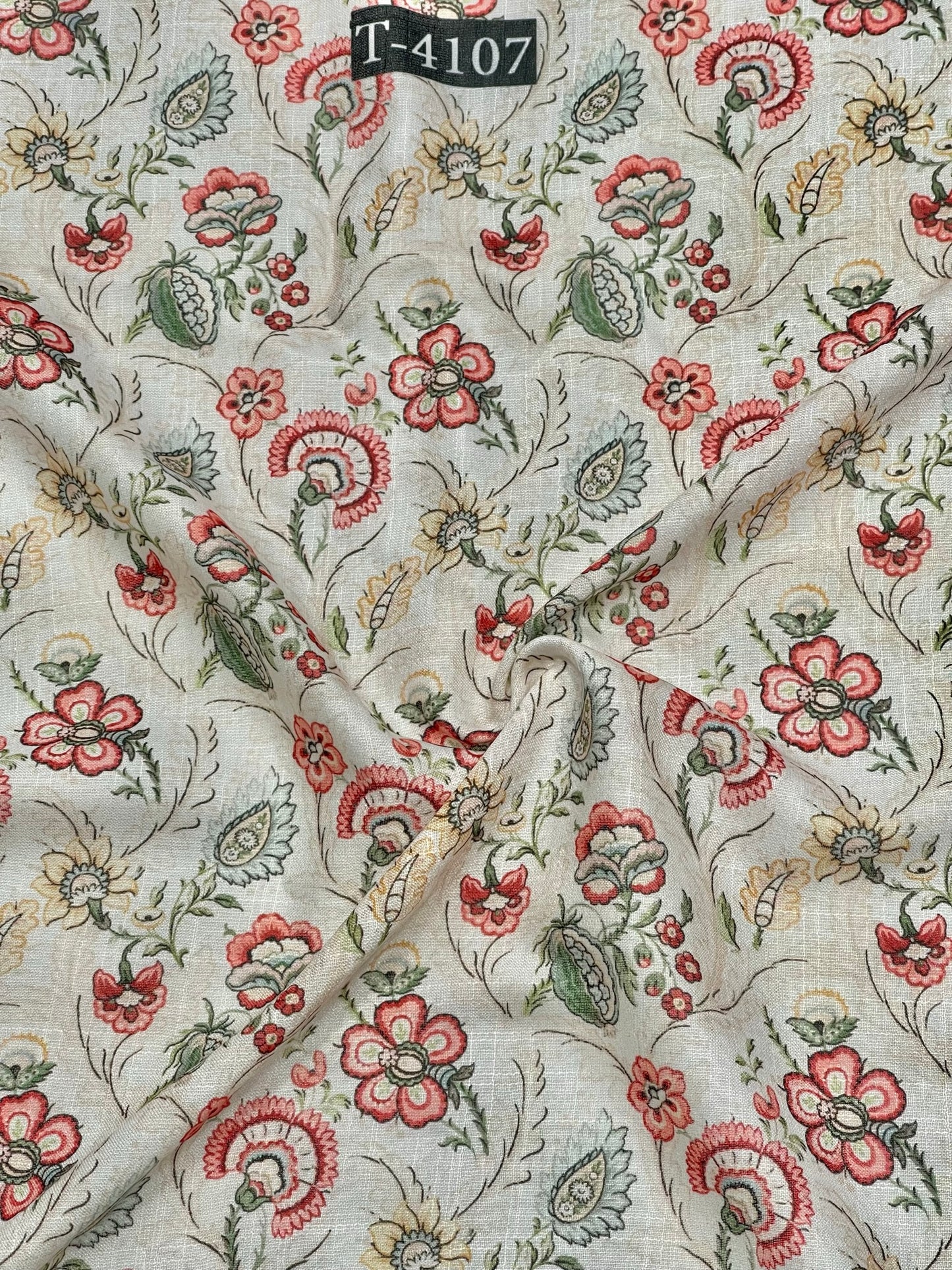 Cotton Linen Floral Collection