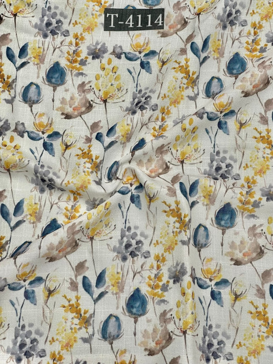 Cotton Linen Floral Collection